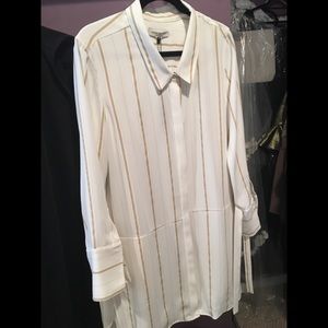 Halston shirt dress